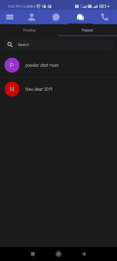 Chat Rooms- Yahoo Messenger App