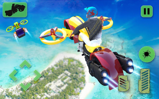 Real US Bike Flight Motorcycle Stunt Simulator