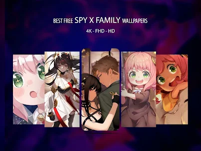 Spy x Family Wallpaper FHD 4K