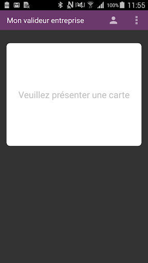 Android application Mon Valideur Entreprise screenshort