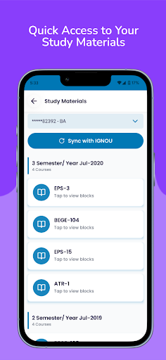 Ignou Tutor Screenshot 2 - AppWisp.com