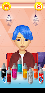 Hair salon game