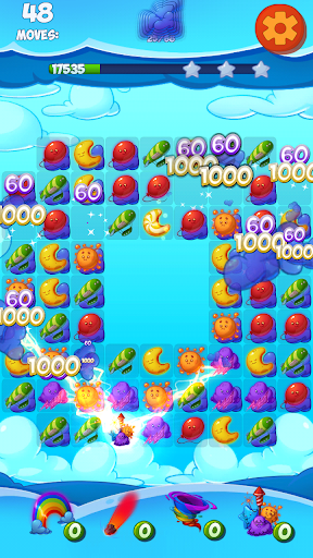 Star Zap Birds Match 3 Game