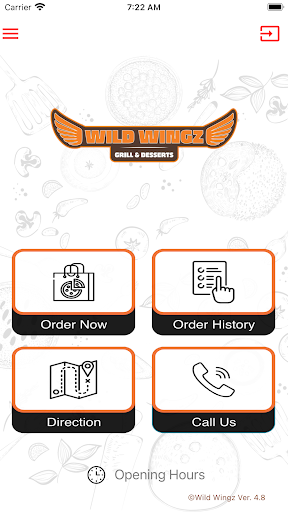 Android application WILD WINGZ screenshort