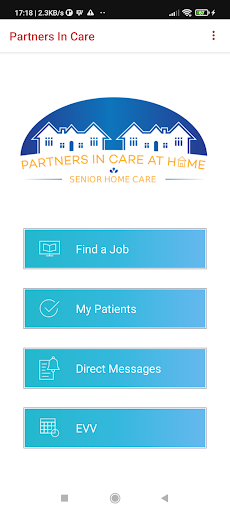 Android application Partners In Care screenshort