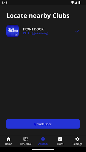 Plus Fitness Member ID Screen 3