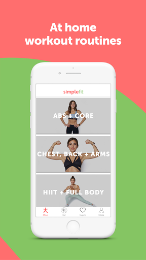 Screenshot of Simple Fit by Yovana Mendoza