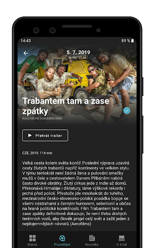 Pardubické letní kino Screen 3