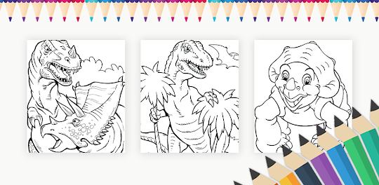 Dinosaur Coloring Games