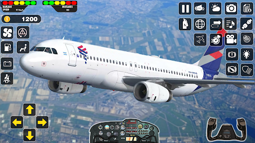 Airplane Flying Games 3D Screen 3