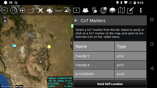 ATAK Plugin: Hammer screenshot 2