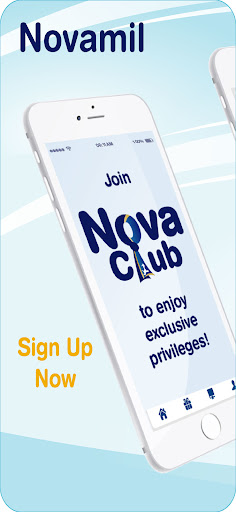 Android application Novamil MY - NovaClub screenshort