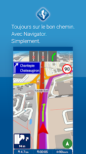 MapFactor Navigator - Navigation GPS et Cartes Capture d'écran