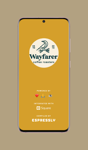 Android application Wayfarer Coffee screenshort