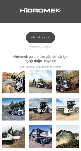 Hidromek Stickers