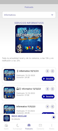 RADIO ANDÚJAR 92.9 FM Screen 2