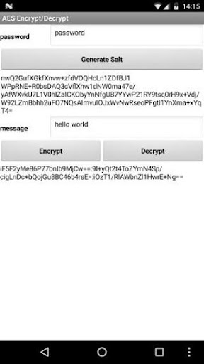 AES Extension Screen 2