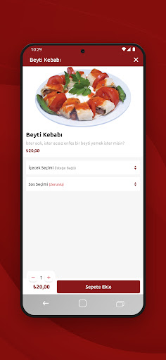 Myrezzta Yemek Sipariş Screen 3