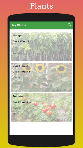 Home Garden Planner  Manage Plant Alarm and Diary