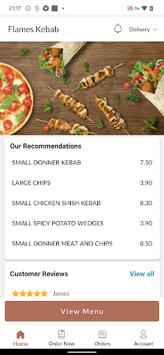 Flames Kebab Screen 2