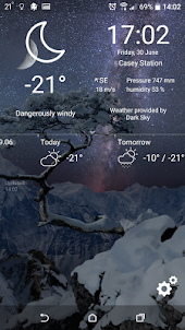 Realistic Weather All Seasons Live Wallpaper
