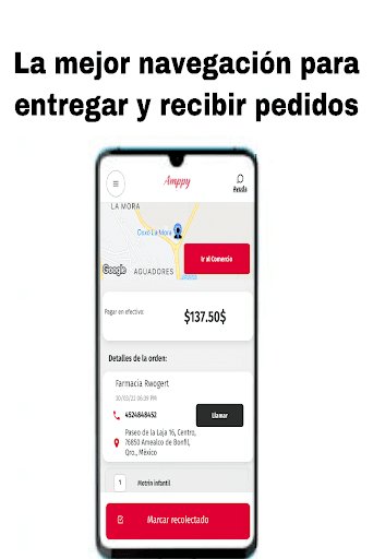 Android application Reparti Amppy screenshort