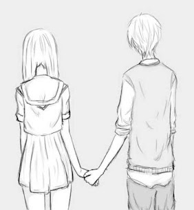 Drawing Anime Couple Ideas APK (Romantic Love sketch) 2