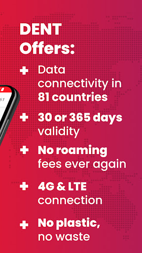 DENT: eSIM Phone Internet Screen 2