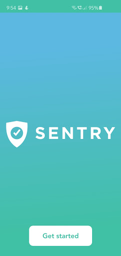 Android application Sentry Pass screenshort