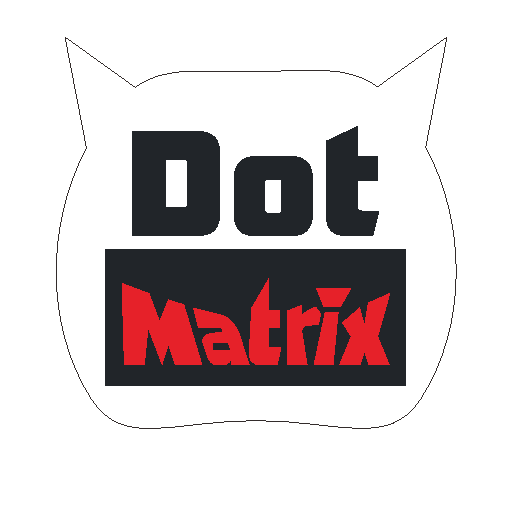 tulisan berjalan let ~ dot app logo