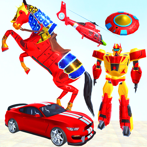 Horse Robot Car - Robot Games