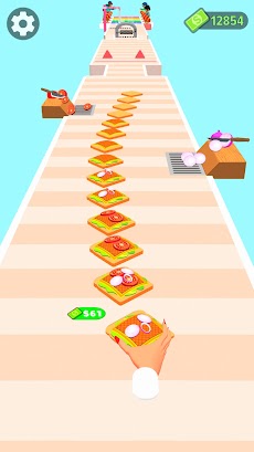 サンドイッチ ラン レース: スタック ゲームのおすすめ画像5