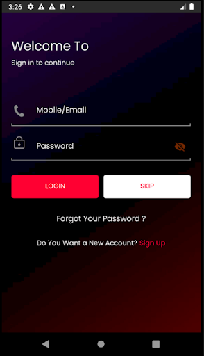Android application Manisha OTT Overseas screenshort