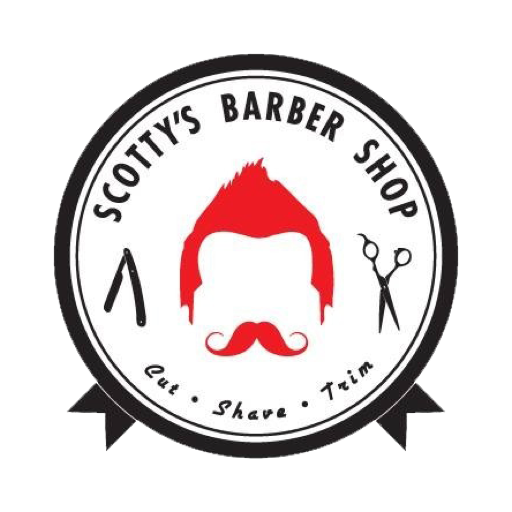 Scottys Barber Shop logo