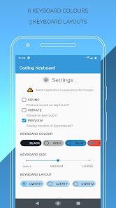 Screenshot 7 Coding Keyboard forProgramming android