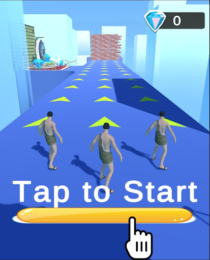 Android application Strange Runner screenshort