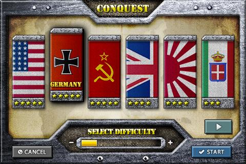 Android application World Conqueror 1945 screenshort