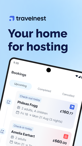 Android application Travelnest screenshort