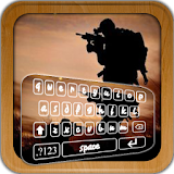 Keyboard Emoji Sniper 3D Theme icon