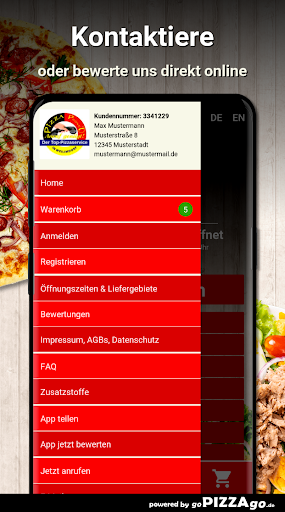 Pizza Phone Stuttgart Weilimdo Screenshot 3 - AppWisp.com