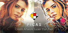Picas - アートフォトエディタ、写真編集、映像効果のおすすめ画像1