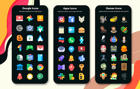 Ango Icon Pack Ekran görüntüsü