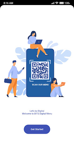 Android application BITS Digital Menu screenshort