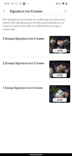Finesse Desserts Screen 3