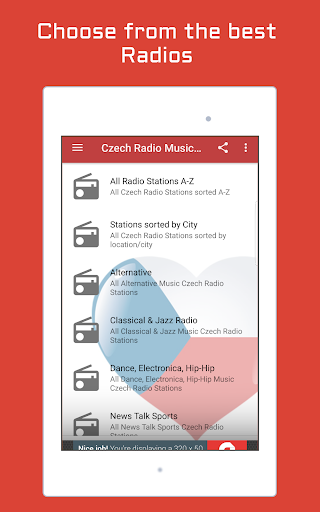 Czech Radio Music & News Screenshot 4 - AppWisp.com