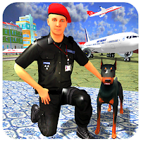 Airport Police Cop Border Patrol Simulator Games