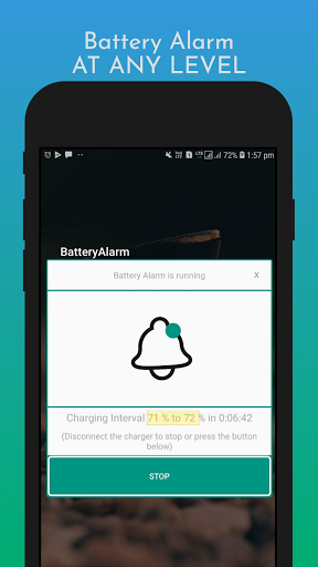 Battery Alarm Screen 2
