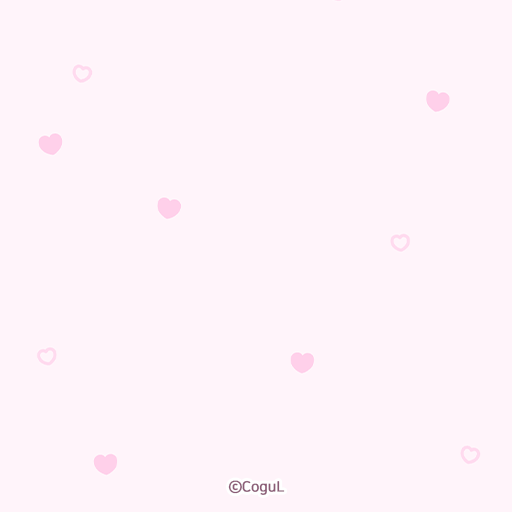 카카오톡 테마 - 하트 패턴_보라보라 logo