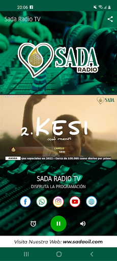 Sada Radio TV Screen 2