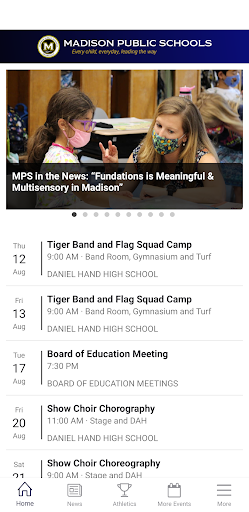 Android application Madison Public Schools screenshort